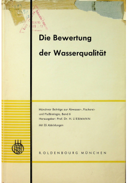 Die Bewertung der Wasserqualitat