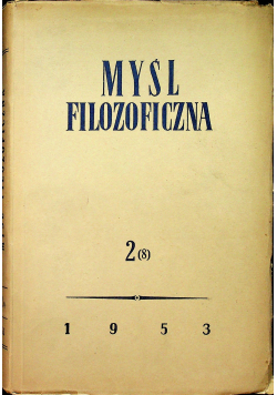 Myśl filozoficzna 2 8