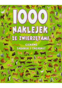 1000 naklejek ze zwierzętami