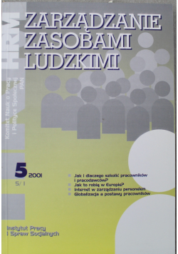 Zarządzanie zasobami ludzkimi nr 5