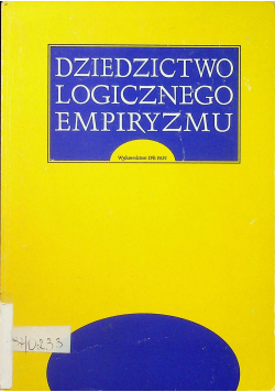 Dziedzictwo logicznego empiryzmu