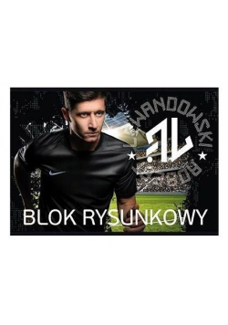 Blok rysunkowy A4/20K Robert Lewandowski (10szt)