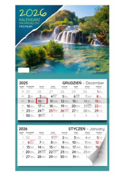 Kalendarz 2026 dwumiesięczny premium