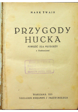 Przygody Hucka 1933 r