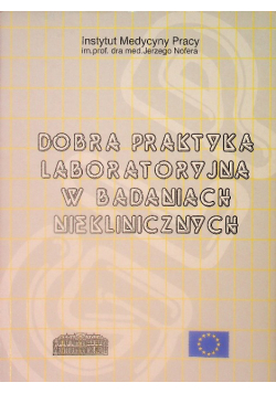 Dobra praktyka laboratoryjna