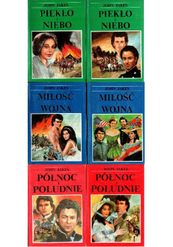 Północ i południe Tom 1 i 2 / Piekło i niebo Tom 1 i 2/ Miłość i wojna Tom 1 i 2