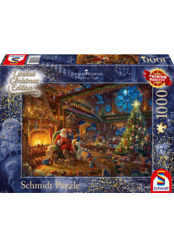 Puzzle PQ 1000 T. K Święty Mikołaj i jego elfy G3