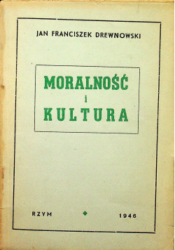Moralność i kultura 1946r
