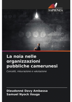 La noia nelle organizzazioni pubbliche camerunesi