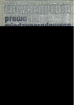 Encyklopedia prawa międzynarodowego i stosunków międzynarodowych (1976)