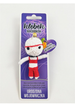 Brelok Kłębek Szczęścia - Urodzona wojowniczka
