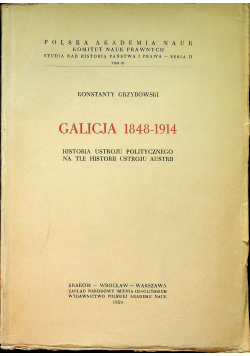 Galicja 1848 1914