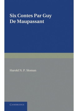 Six Contes Par Guy de Maupassant