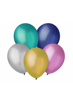Balony Decomex metaliczne 23cm 100szt