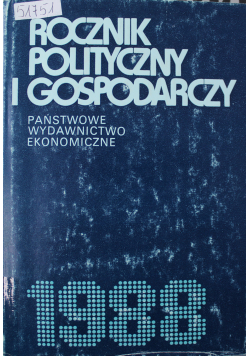 Rocznik polityczny i gospodarczy 1988