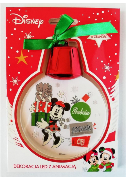 Zawieszka LED Minnie - Babciu, Kocham Cię