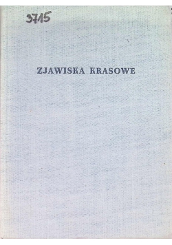 Zjawiska krasowe