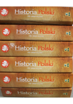 Historia Polski Bóg Honor Ojczyzna 6 tomów