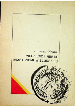 Przecięcie i herby miast ziemi wieluńskiej