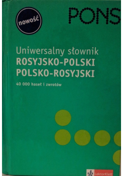 Uniwersalny słownik rosyjsko - polski polsko-rosyjski