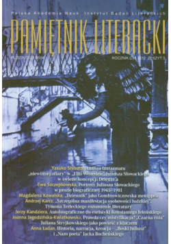 Pamiętnik literacki 3/2012