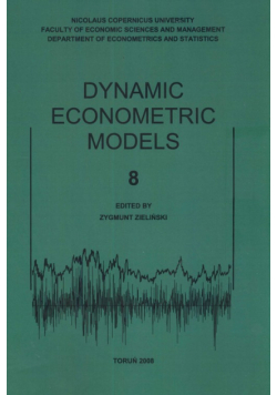Dynamic econometric models 8