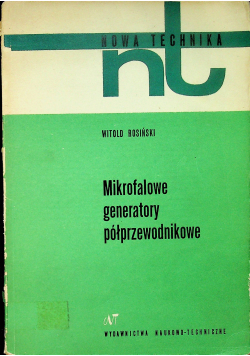 Mikrofalowe genatory półprzewodnikowe