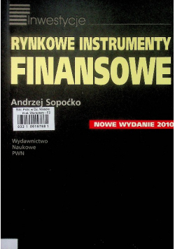 Rynkowe instrumenty finansowe