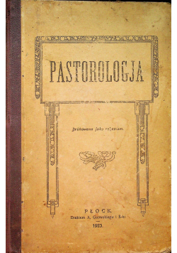 Pastorologja 1923 r