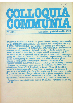Colloquia communia nr 5