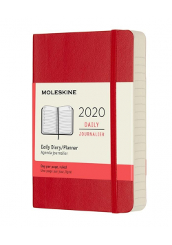 Kalendarz 2020 dzienny 12MP mo. Scarlet red