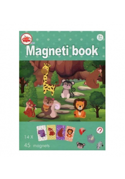 Książeczka magnetyczna- Stwórz ulubione zwierząto