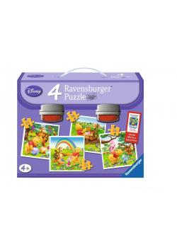 Puzzle w teczce Zabawa z Kubusiem 2x25 2x36