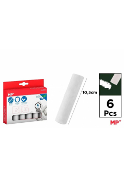 Kreda biała 10,5cm 6szt