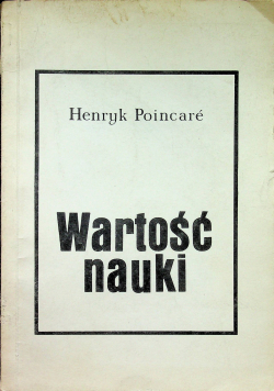 Wartość nauki Reprint z 1908 r.