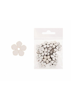 Dekoracja drewniana 24szt Kwiat 2