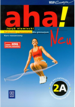 Aha!Neu 2A : Podręcznik z ćwiczeniami z 2CD