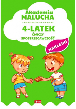 Akademia malucha 4-latek ćwiczy spostrzegawczość
