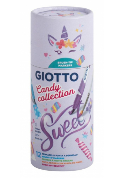 Pisaki Turbo Soft Brush Candy Collection 12 kol