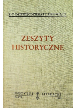 Zeszyty historyczne zeszyt 99