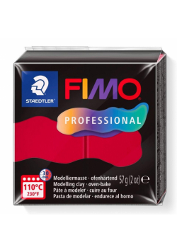 Masa termoutwardzalna Fimo 57g karminowy