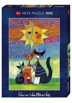 Puzzle 1000 Szcześliwa rodzinka pod słońcem