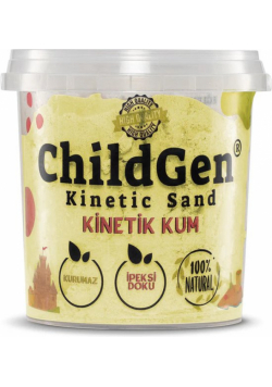 Piasek kinetyczny naturalny żółty 500g