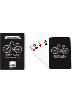 Cycling Karty do gry czarne talia 55 kart
