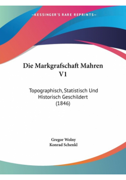 Die Markgrafschaft Mahren V1