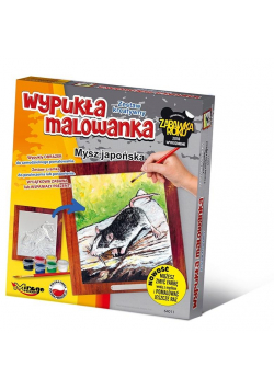 Wypukła malowanka Futrzak - Mysz japońska