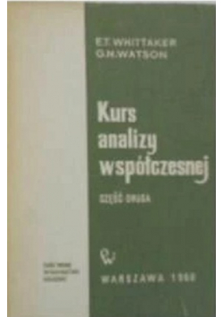 Kurs analizy współczesnej cz 2