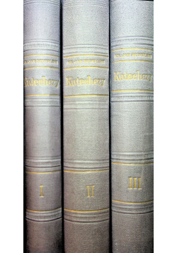 Katechezy od I do III 1934 r