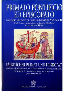 Primato pontificio ed episcopato