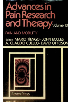 Advances in pain research and therapy Pain and Mobility